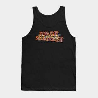 ZOMBIE SQUAD 80s Text Effects 5 Tank Top